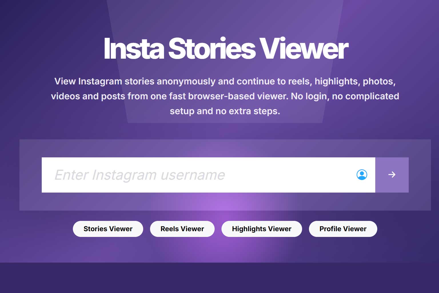 Image associated with Insta Stories Viewer